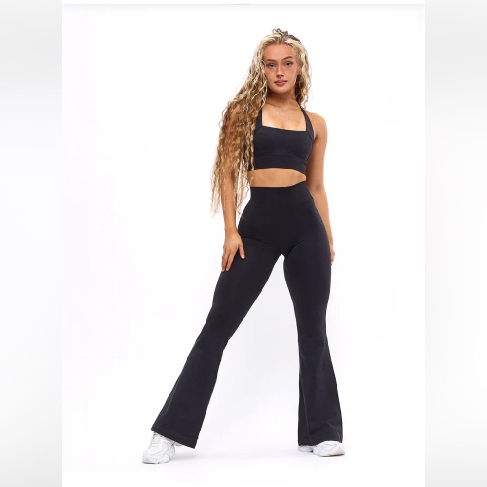 BuffBunny Black Legacy Flare Pants